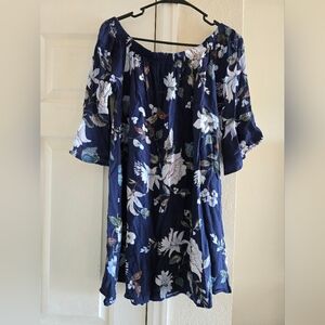 Millibon Navy and White Dress